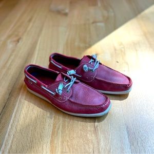EUC Men’s Leather Nautica Boat Shoes